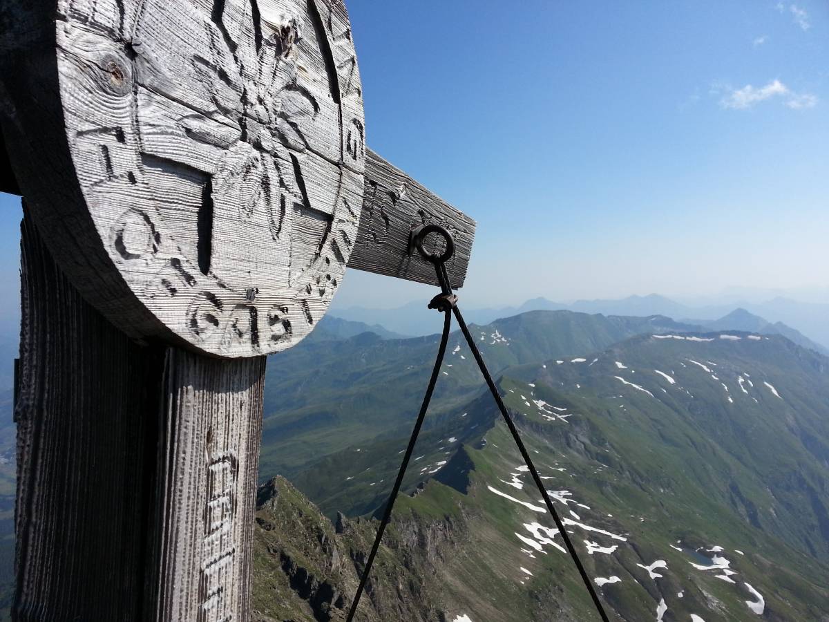 Gipfelkreuz Schareck